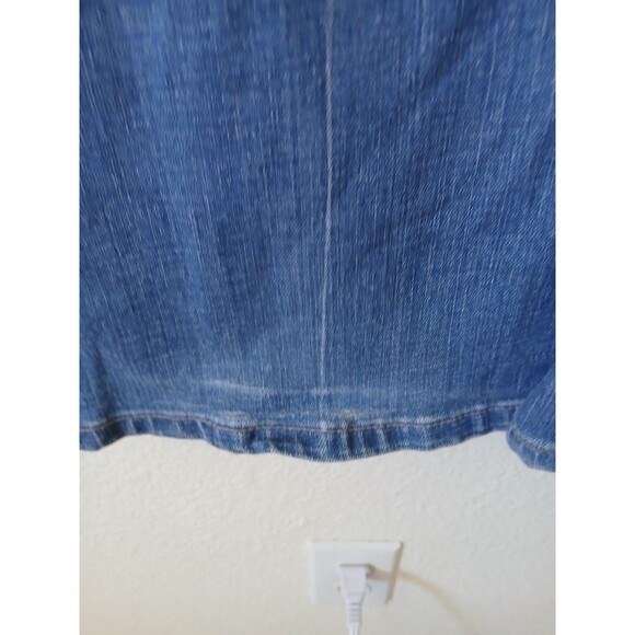 Gap Jeans Womens 8R Blue Flare Limited Edition Medium Wash Stretch Denim Hipster - Picture 15 of 16